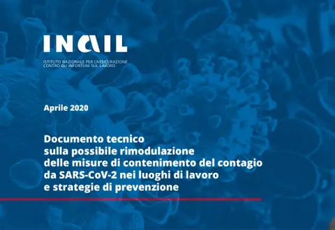 Documento tecnico sulla possibile rimodulazione delle misure di contenimento del contagio da SARS-CoV-2 nei luoghi di lavoro e strategie di prevenzione